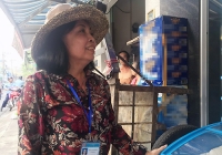 Nữ chủ tịch phường tháo biển hiệu mỹ viện, khách sạn chiếm vỉa hè