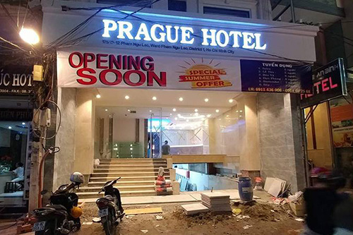KHÁCH SẠN THE PRAGUE, Quận 1, TP HCM.