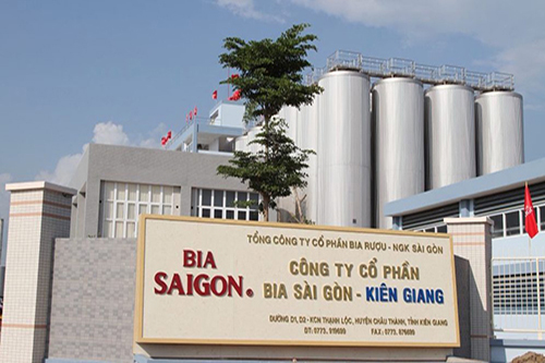NHÀ MÁY BIA SÀI GÒN - KIÊN GIANG.